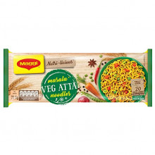 Maggi Nutri-Licious Masala Veg Atta Noodles - Herbs & Spice Blend, Iron & Fibre Rich, 290 g (Pack of